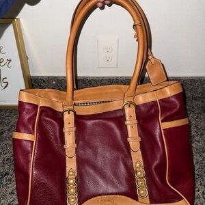 GHURKA Original Collection Women’s Full Grain Leather Heritage Nelle Bag